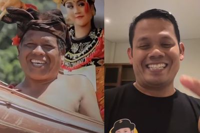 Chef Dancuk Terkejut Jumpa Kembarannya Jualan di Bali, Sewakan Pakaian di Desa Wisata