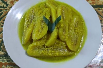 Resep Pangek Pisang, Makanan Khas Solok Selatan Bentuknya Mirip Kolak