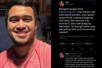 Viral Penumpang Diputar-putar Driver Blue Bird di Bandara Soetta, Blue Bird Minta Maaf