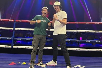 Foto Bareng Paris Fernandes di Ring Tinju, El Rumi Diperingatkan Jangan Nekat Tanding