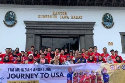 Sisihkan 80 Tim di Seluruh Dunia, Muhibah Angklung Ikuti Dua Festival Internasional di AS
