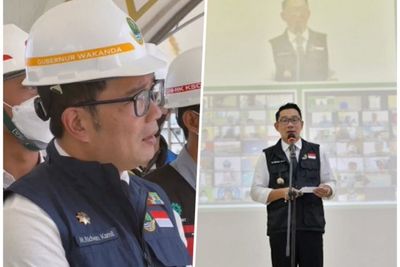 Ridwan Kamil Bikin Netizen Salfok dengan Helm Gubernur Wakanda, Ini Loh Artinya