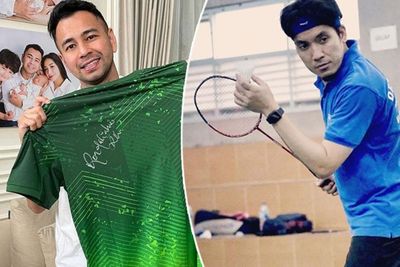 Raffi Ahmad Tantang Desta Tanding Bulu Tangkis: Jangan Jadi Komentator Doang!