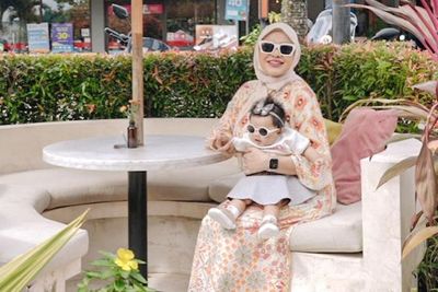 OMG! Outfit Ameena Gak Ada yang Murah, Kini Pakai Rok Bayi Rp7 Jutaan Pemberian Raul Lemos