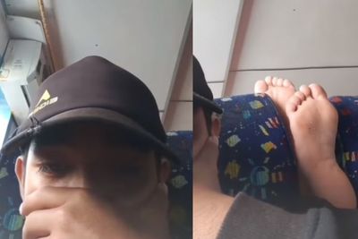 Viral Penumpang Kapal yang Ngangkat Kakinya di Atas Sandaran Kursi Dikecam Netizen