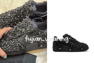 Sweet Banget! Thariq Beri Fuji Sepatu Jutaan Bertabur Swarovski, Enaknya Jadi Pacar Sultan