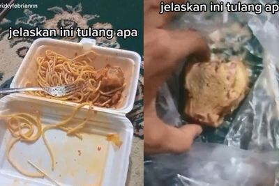 Apes! Beli Spatula Pria Ini Syok dengan Penampakan Tulangnya: Ini Kepala Kucing?