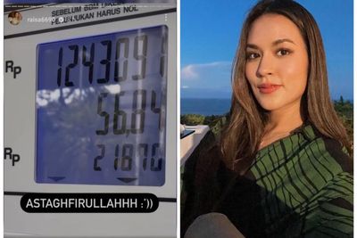 Astagfirullah! Netizen Shock Lihat Total Harga Bensin Raisa, Sekali Ngisi Jutaan