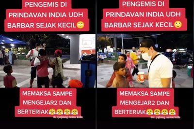 Kelewat Barbar, Pengemis di India ini Maksa Minta Uang Sampai Mengejar dan Berteriak Keras