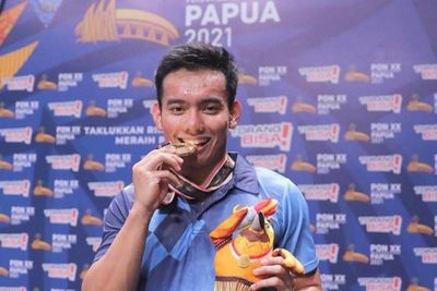 Sedang Tak Bisa Tanding karena Pasangannya Cedera, Pramudya Pamer Keahlian Baru!