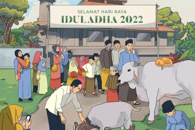 Presiden Jokowi: Idul Adha Aktivitas Menebar Kebaikan, Bukan Hanya Sembelih Hewan