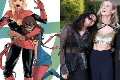 Siap-siap Captain Marvel 2 Tiba, Brie Larson dan Iman Vellani Sudah Kasih Kode ke Fans