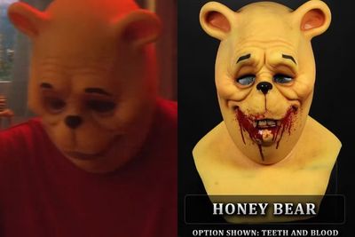 Penampakan Topeng Winnie The Pooh yang Dijadikan Film Horor, Tak Lagi Menggemaskan