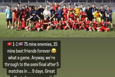 Pelatih Fisik Vietnam soal Lawan Thailand: 75 Menit Musuh, 15 Menit Sahabat Selamanya