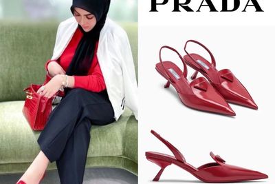 Netizen Salfok, Syahrini Pamer High Heels Merah Belasan Juta: Kaki Incess Mulus Banget
