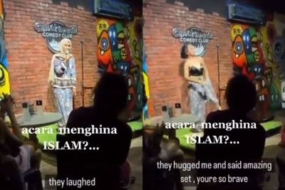 Heboh Komika Malaysia Dituding Hina Islam, Ngaku Hafal 15 Juz AlQuran Tapi Pakaiannya...