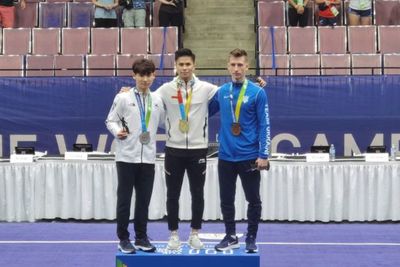 Bangga! Edgar Xavier Marvelo Pertahankan Gelar Juara Dunia Wushu di Amerika Serikat