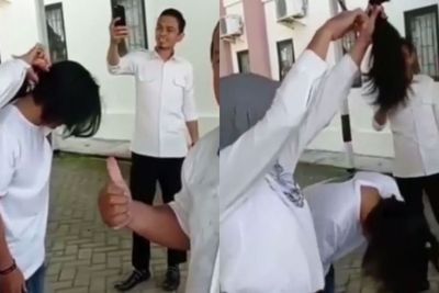 Momen Mahasiswa Gondrong Dipangkas Dosen Supaya Bisa Ikut Ujian, Harus Good Looking?