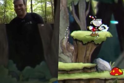 Tak Biasa, YouTuber Ini Coba Selesaikan Game Cuphead Sambil Mendaki Gunung