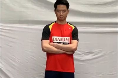 Gaya Kevin Sanjaya saat Sesi Pemotretan: Sangar!