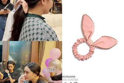 Harga Ikat Rambut Nagita Slavina Bikin Terngiang-ngiang! Netizen: Mau Pingsan Liatnya