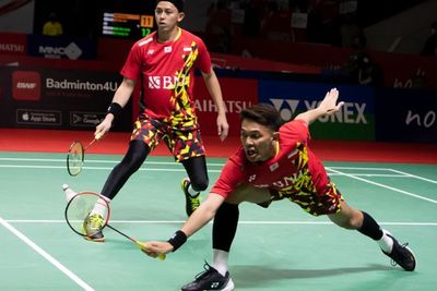 Kesal Emosinya Dipancing Lawan, Fajar Alfian Kerasukan Kevin Sanjaya di Singapura Open