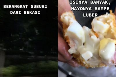 Pria Ini Rela Berangkat Subuh dari Bekasi Demi Beli Risol Mayo Margo yang Viral di TikTok