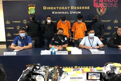 Polda Metro Tangkap Kawanan Sindikat Begal ATM di Sumsel