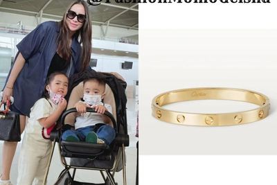 Begini Tampilan Momo Geisha Momong Anak, Pakai Gelang Kecil Seharga Mobil!