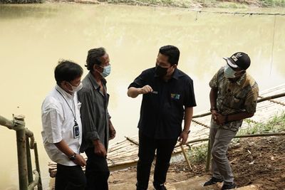 Erick Thohir Kirim Bantuan untuk Korban Banjir di Garut