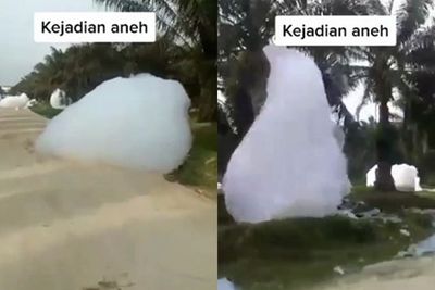 Geger Kepulan Awan Jatuh di Pemukiman Warga, Hasil Penelusuran Ternyata...