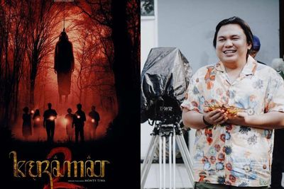 Syuting Hari Pertama Film Keramat 2 , Selebgram Keanu Agl Senyum Sumringah