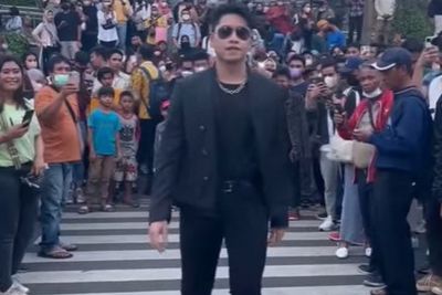 Akhirnya Athalla Naufal Kesampaian ke Citayam Fashion Week, Gayanya Memukau
