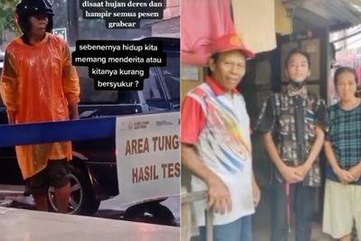 Viral karena Jasanya Tak Laku Terkalahkan Taksi Online, Tukang Becak Ini Banjir Rezeki!