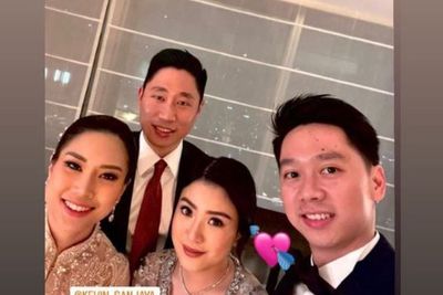 Kevin Sanjaya dan Valencia Ganteng-Cantik Maksimal Berbusana Formal, Ada Calon Kakak Ipar