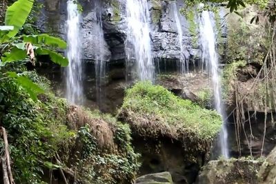 Seperti Langit! Air Terjun Ini Punya Tujuh Tingkat, Menjamahnya Harus Lewati Jalan Ekstrem