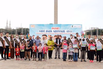 Meriahnya Momen Peluncuran Video Informasi Wisata PUSAT untuk Anak di Hari Anak Nasional