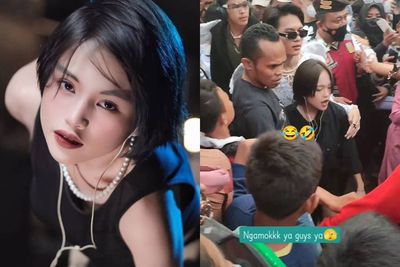 Jeje Ngamuk Dikerumuni Orang di Citayam Fashion Week, Netizen Miris: Belagu Amat