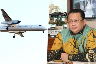 Pesawat yang Ditumpangi Bambang Soesatyo Gagal Mendarat di Ambon, Gimana Kondisinya?