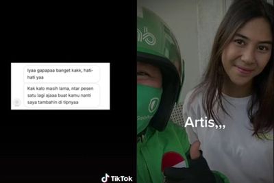 Pengalaman Driver Ojol yang Terima Orderan dari Adinda Thomas: Baiknya Nggak Ketulungan!