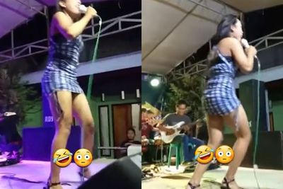 Momen Waria Guling-Guling di Panggung, Defenisi Banting Tulang yang Sesungguhnya