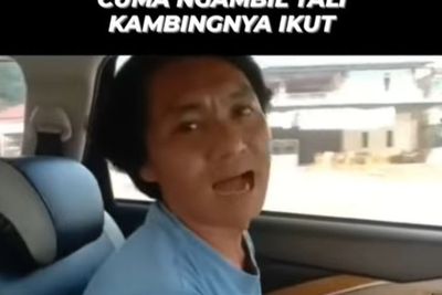 Maling Ngeles Sambil Bersumpah Saat Dicecar Polisi: Cuma Ngambil Tali, Kambingnya Ikut