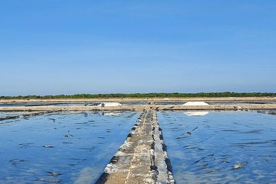 Melihat Proses Pembuatan Garam Madura, Sekali Panen Bisa 10 Ton