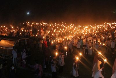 Seru Ada Pawai Obor Tahun Baru Islam Malam Ini, ke Puncak Lewat Mana?