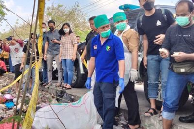 Hiiii! Mayat Wanita Ditemukan Dalam Karung di Banten