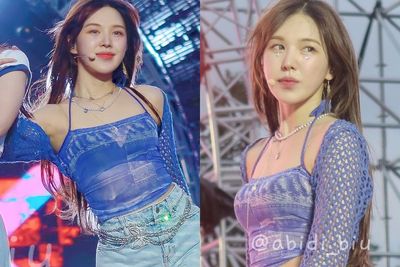 Wendy Red Velvet Bakar Semangat Penonton dengan Penampilan yang Eksotis