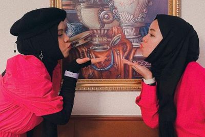 Sajidah Halilintar dan Sohwa Halilintar Pamer Potret Outfit Kompakan: Anak Kembar Tergemas