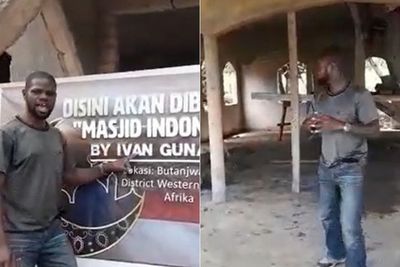 Batal di Garut, Begini Potret Masjid Indonesia Milik Ivan Gunawan yang Dibangun di Afrika