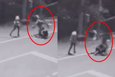Momen Pelaku Jambret yang Diserang oleh Makhluk Gaib, Keluar dari Tubuh Korbannya