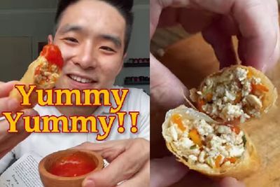 Resep Lumpia Ayam ala Chef Martin Praja, Kulit Luar Garing, Isian Super Tebel, Yummy!